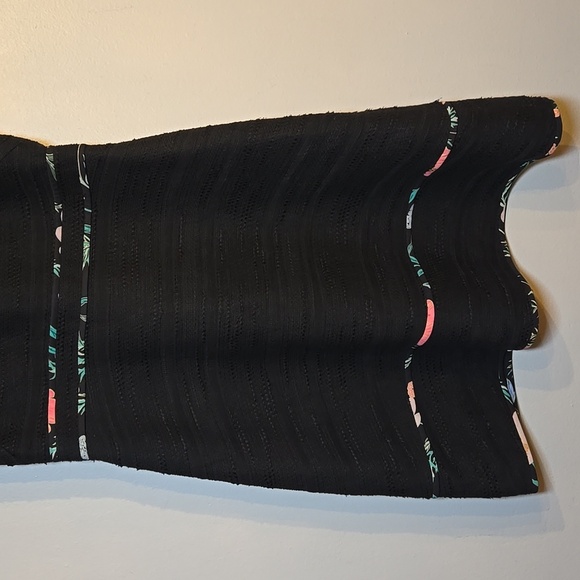 Kate Spade Cotton The Blossom Trimmed Tweed Lined Fit And Flare Mini Dress - Picture 6 of 14